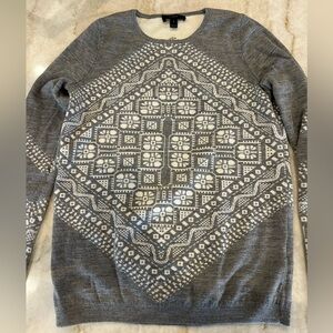 Jcrew 💯 merino wool fair isle sweater